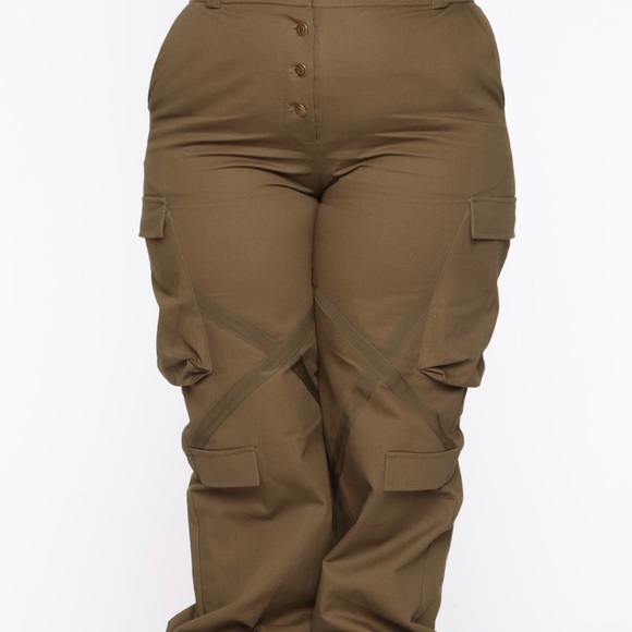 Oversized cargo pants - Picture 2 of 11